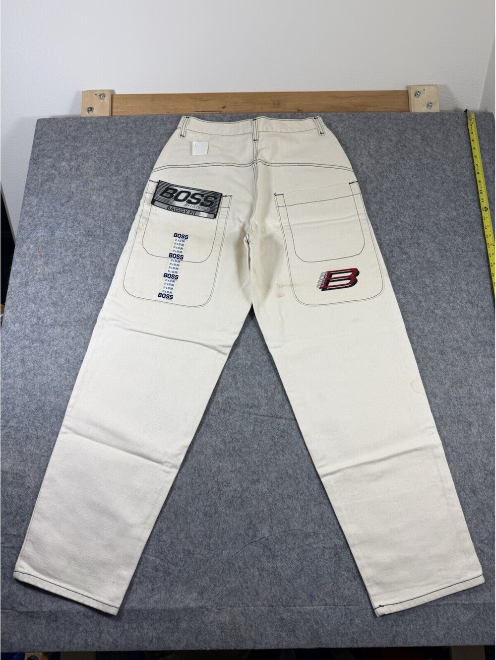 Vintage Boss Jeans Baggy Fit Men’s Tag Size 31x32 New With Tags